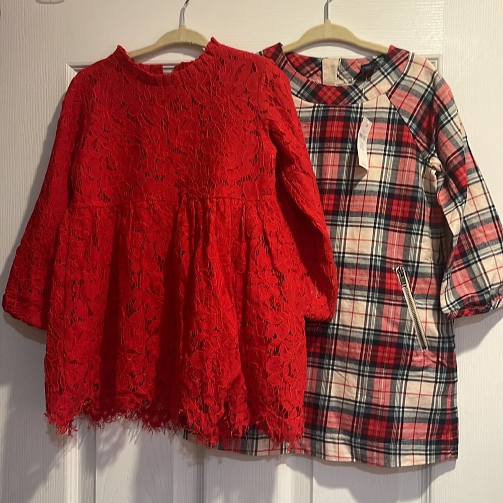 Christmas time Toddler Dresses